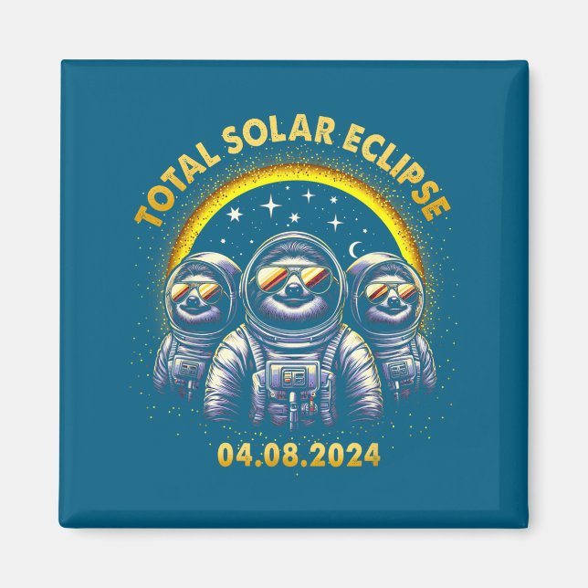 Imã Eclipse Total Solar Fofa 04 08 (Frente)