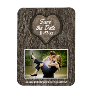 Ímã Economias cinzeladas rústicas do carvalho do paí