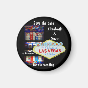 Imã Economias de Las Vegas o slot machine da data