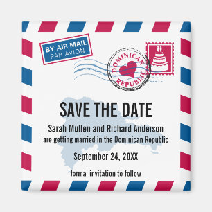 Imã Economias do casamento do correio aéreo da