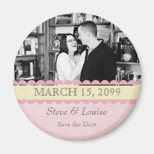 Imã Economias do casamento do rosa & do limão o quadro