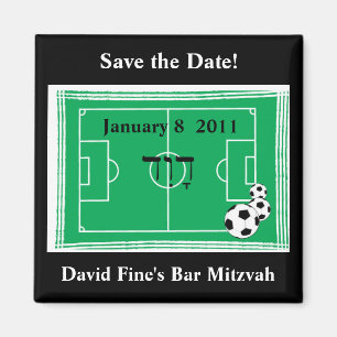 Imã Economias do futebol de Mitzvah do bar a data