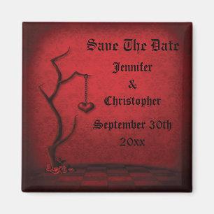 Imã Economias góticos a árvore do coração da data 