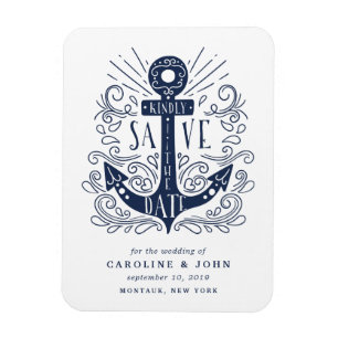 Ímã Economias tiradas mão da âncora a data