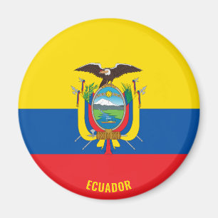 Imã Ecuador Flag Charming Patriotic
