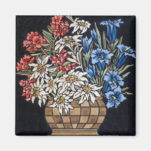 Imã Edelweiss Buquê Magnet