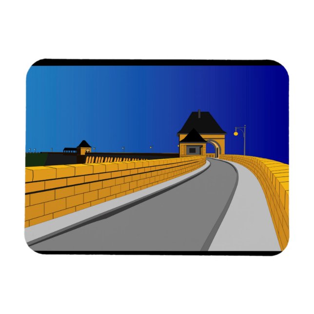 Ímã Edersee Staumauer (Horizontal)