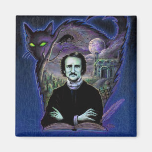 Imã Edgar Allan Poe gótico