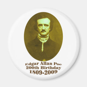 Imã Edgar Allan Poe Magnet