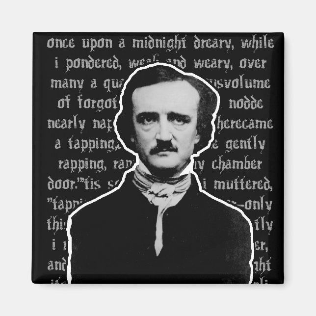 Imã Edgar Allan Poe | Raven (Frente)