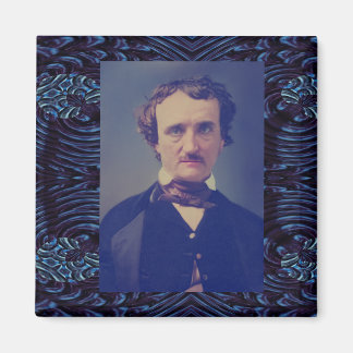 Imã Edgar Allen Poe Photo Magnet
