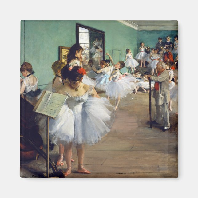 Imã Edgar Degas - A Aula de Dança (Frente)