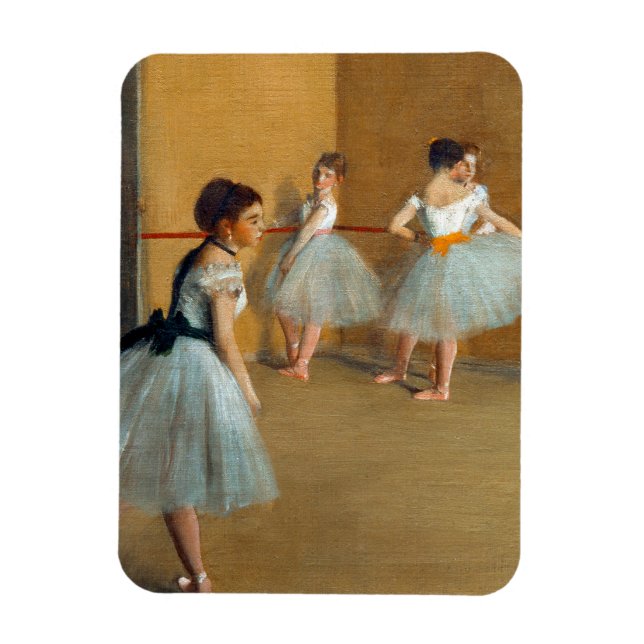 Ímã Edgar Degas A Dança Foyer na Ópera (Vertical)
