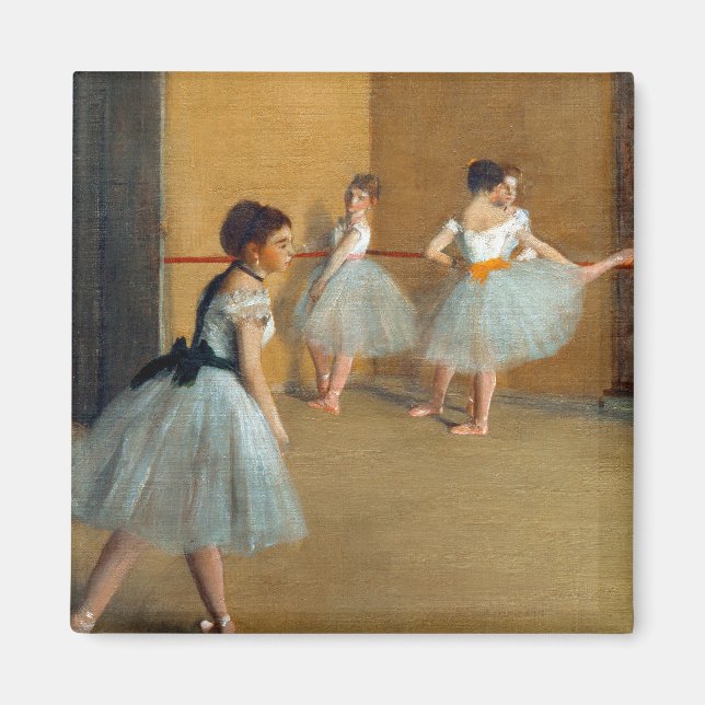 Imã Edgar Degas A Dança Foyer na Ópera (Frente)