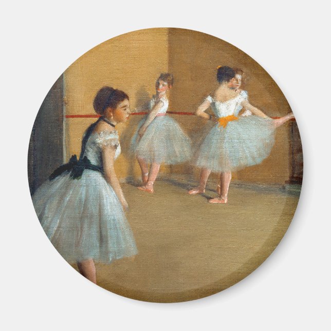 Imã Edgar Degas A Dança Foyer na Ópera (Frente)