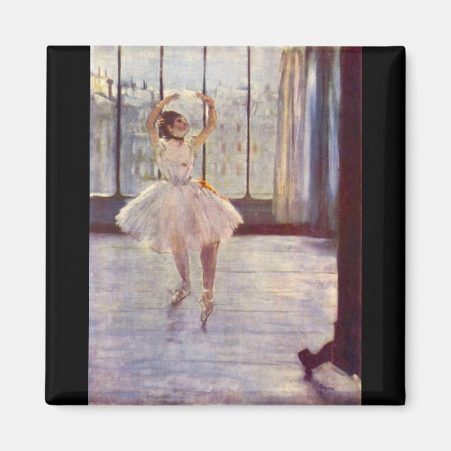 Imã Edgar Degas - A dançarina do fotógrafo (Frente)