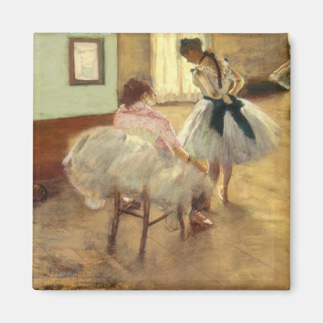 Imã Edgar Degas A Lição Da Dança (Frente)