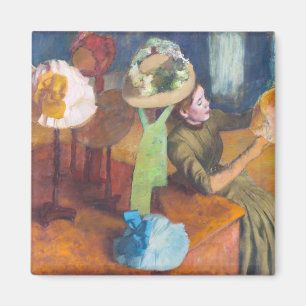 Imã Edgar Degas - A Loja de Chapéus