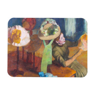 Ímã Edgar Degas - A Loja de Chapéus
