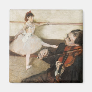 Imã Edgar Degas. Aula de dança. Inimpressionismo vene