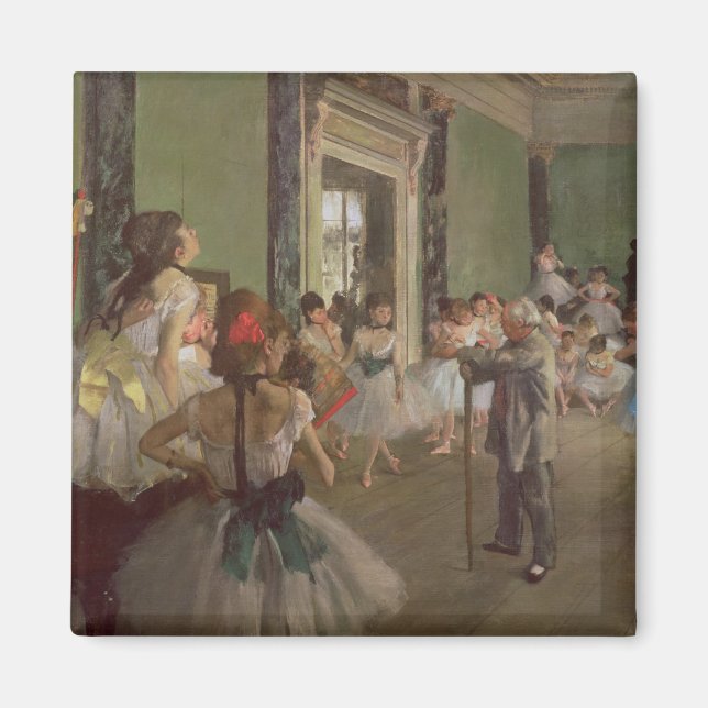 Imã Edgar Degas | Classe de dança, c.1873-76 (Frente)