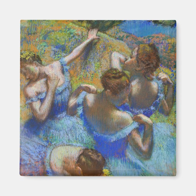 Imã Edgar Degas - Dançarinas Azuis (Frente)