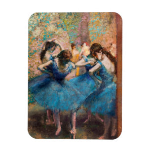 Ímã Edgar Degas - Dançarinas em azul