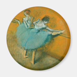 Imã Edgar Degas Dançarinas na Barra pintura obra de ar
