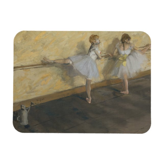 Ímã Edgar Degas | Dançarinos Praticando no Barre (Horizontal)