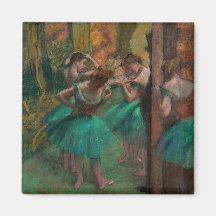 Edgar Degas - Dançarinos, Rosa e Verde