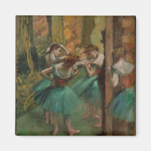 Imã Edgar Degas Dancers Pink e Green