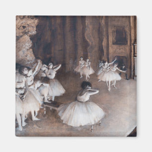 Imã Edgar Degas - Ensaio de Ballet no Palco