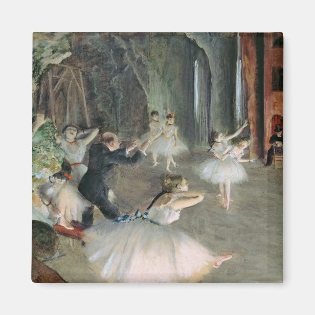Imã Edgar Degas | Ensaio do Balé sobre o Palco (Frente)