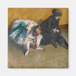 Imã Edgar Degas - Esperando