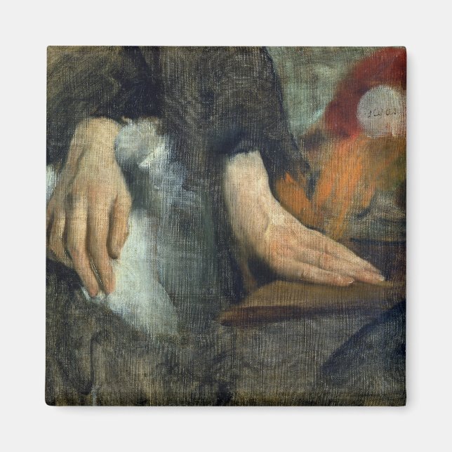 Imã Edgar Degas | Estudo das Mãos, 1859-60 (Frente)