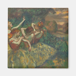 Imã Edgar Degas Four Dancers Impressionista