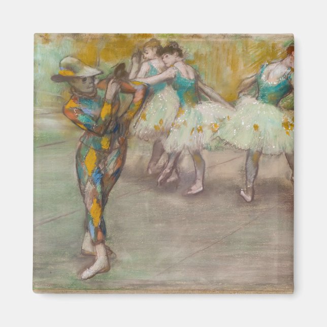 Imã Edgar Degas - Harlequin Dance (Frente)