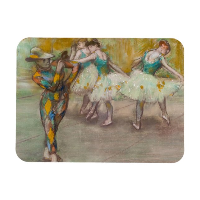 Ímã Edgar Degas - Harlequin Dance (Horizontal)