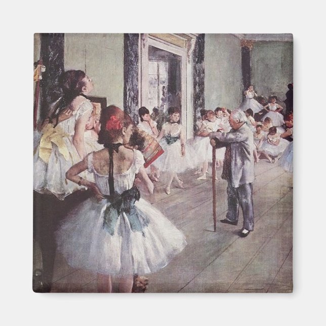 Imã Edgar Degas - Lição do Balé (Frente)
