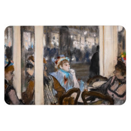 Ímã Edgar Degas - Mulheres num Café Terrace à Noite