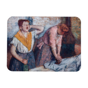 Ímã Edgar Degas - Mulheres Passando Roupa