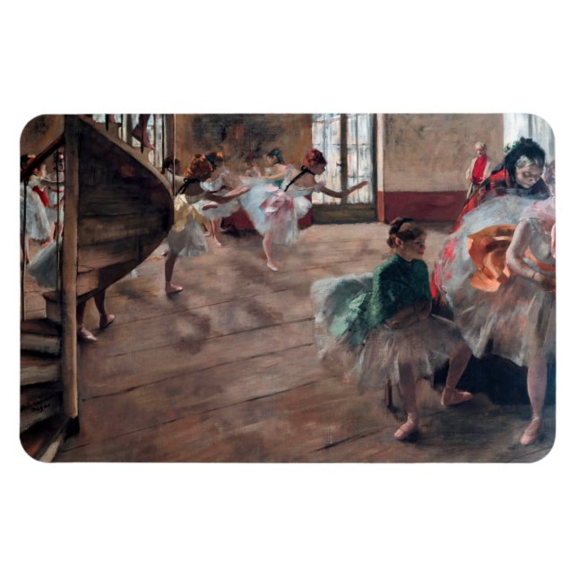 Ímã Edgar Degas - O Ensaio (Horizontal)