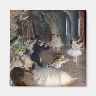 Imã Edgar Degas - O Ensaio do Balleto no Palco