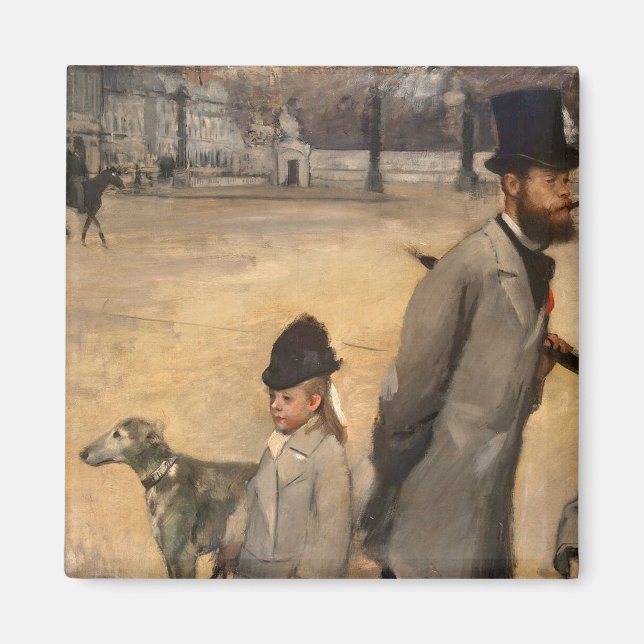 Imã Edgar Degas | Place de la Concorde, 1875 (Frente)