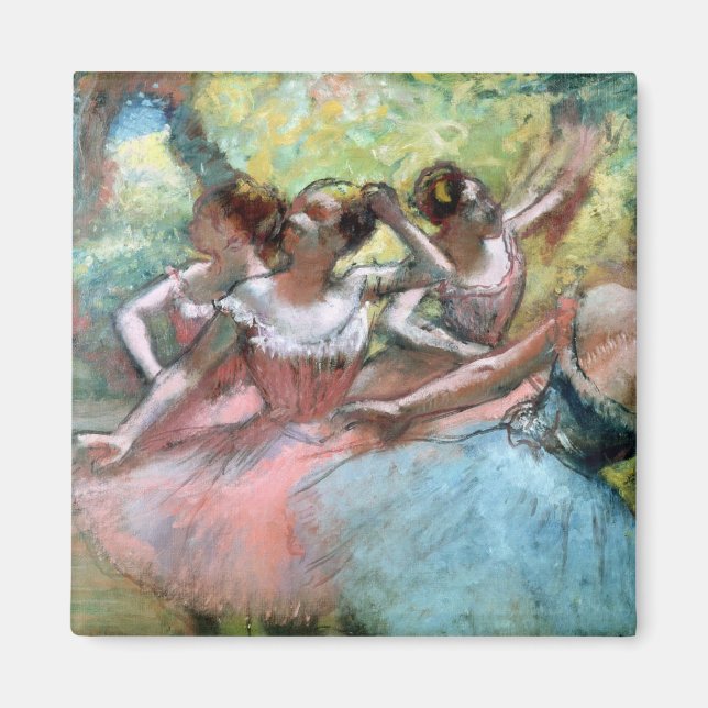 Imã Edgar Degas | Quatro bailarinas no palco (Frente)