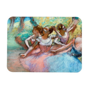 Ímã Edgar Degas - Quatro Ballerinas no Palco