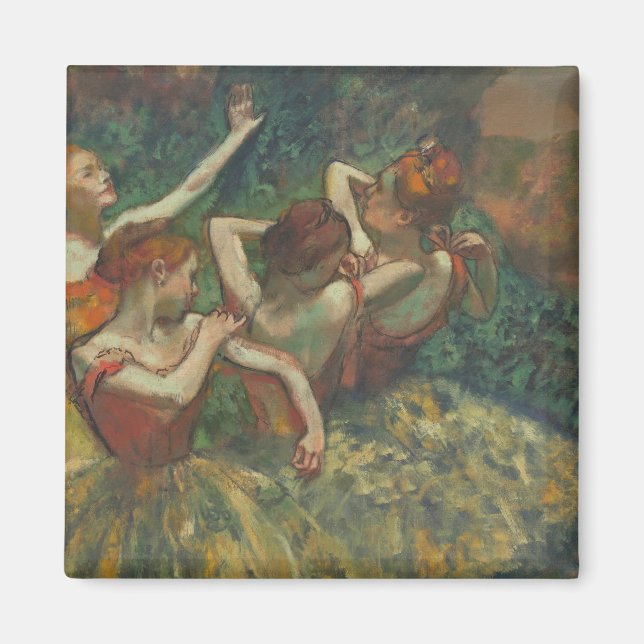 Imã Edgar Degas | Quatro estações na cabeça única, c.1 (Frente)