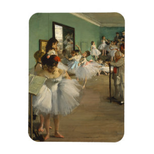 Ímã Edgar Degas-The dance class 1874