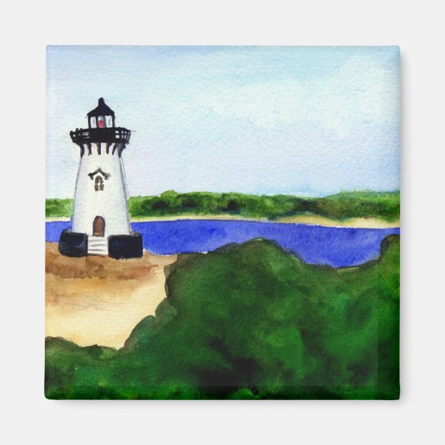 Imã Edgartown Lighthouse Magnet (Frente)