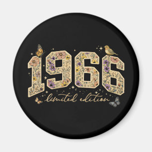 Imã Edição Limitada de 60º Aniversário Floral 1966